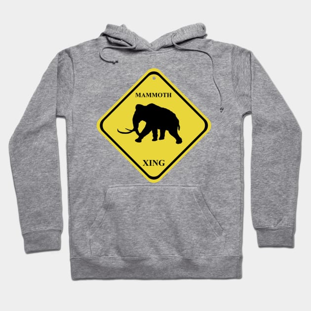 Mammoth XING Hoodie by WSnyder Paleo Designs